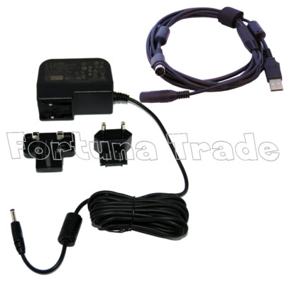Original Logitech USB Daten Kabel + Netzteil für ptz pro & PTZ PRO 2 Camera