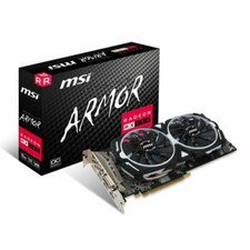 MSI Radeon RX 580 8GB GDDR5 Graphics Card (RX580ARMOR8GOC)