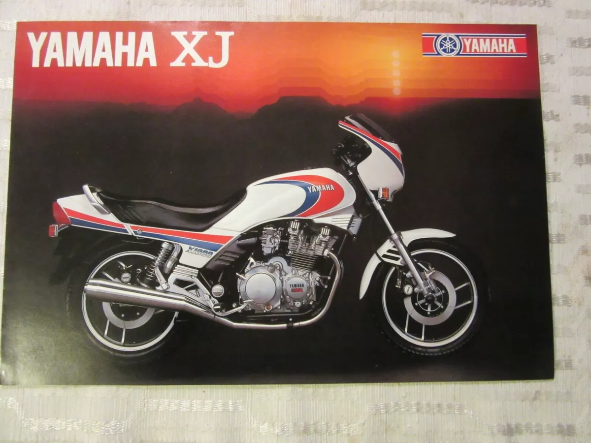 Yamaha 1983 XJ900 XJ650T XJ650 XJ550 XJ400 1983 Sell Brochure