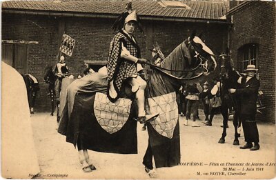 CPA Compiegne Fetes de Jeanne d'Arc M. de Royer Chevalier (1186397)