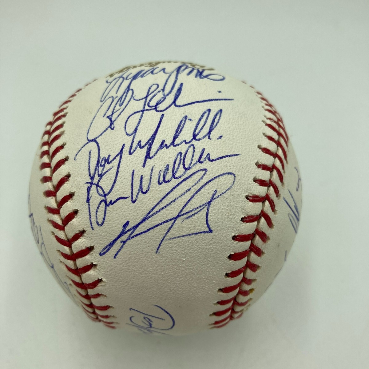 2004 Boston Red Sox World Series Champs Team Signed W.S. Baseball