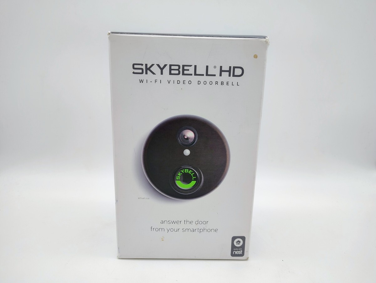 Skybell HD Wi-Fi Video Doorbell Camera Bronze For Parts/Repair