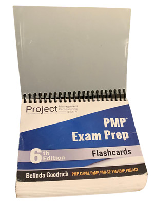 PMP Exam Prep Flashcards   6th Edition   Belinda Goodrich   Very Good