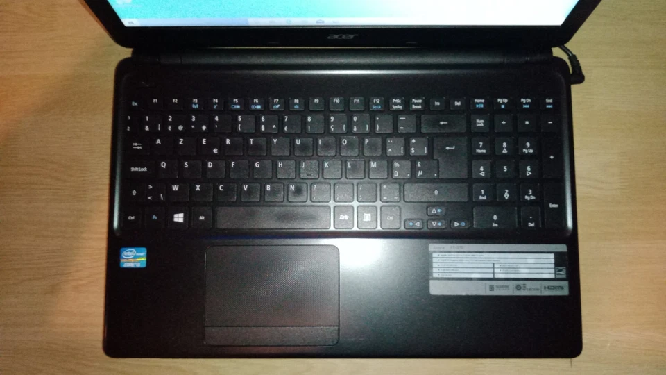 PC ORDINATEUR PORTABLE 15" ACER ASPIRE Core i3 @ 3rd Gen WINDOWS10+SUITE OFFICE - Photo 4/4