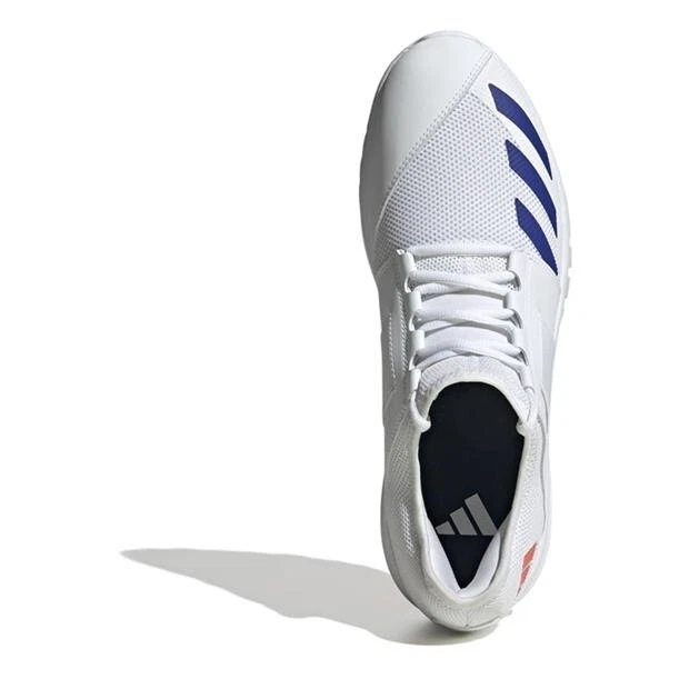 adidas Howzat Cricket Shoes Spikes 2024 Mens White Adult - Image 4 of 4