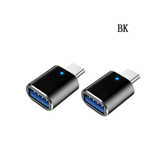 LED USB-C 3.1 Male to USBA Female Adapter Converter OTG Type C Android Phone LRF - Zdjęcie 10 z 16