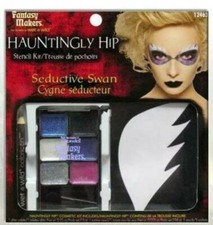 Swan Makeup Face Tattoos 14 Wet n Wild Seductive 11 Pc Halloween Accessory