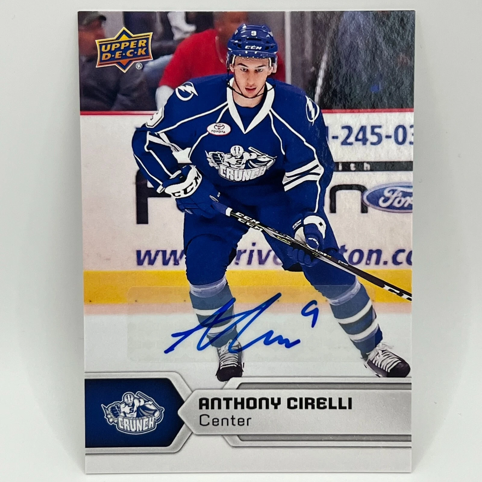 Anthony Cirelli trading card