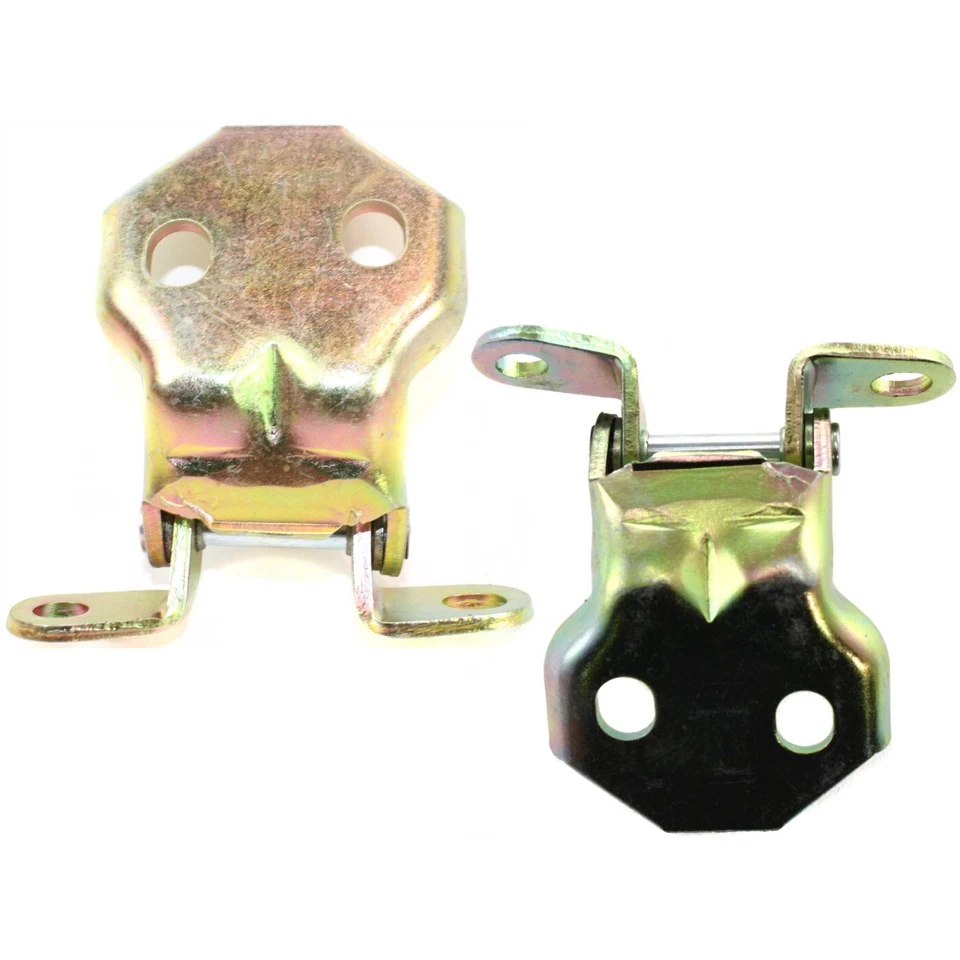 Dobradiça da porta dianteira TO1361102 TO1360102 conjunto de 2 para picape Toyota 1984-1991 - Imagem 2 de 4