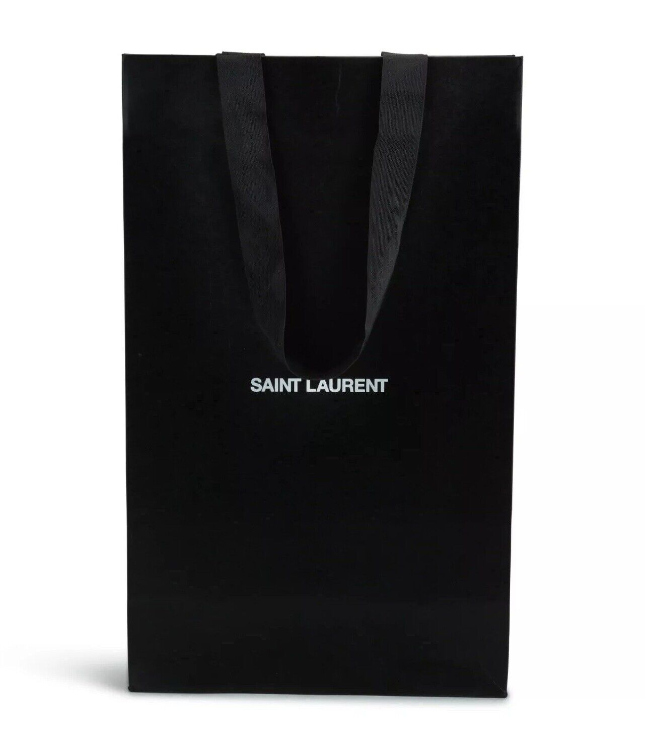 Saint Laurent Shopping Tag Tote Bag in Natural