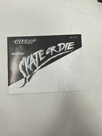 Nintendo NES Skate Or Die gioco CIB completo ottime condizioni 