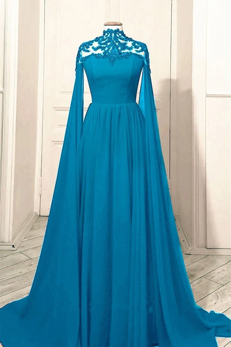 Chiffon Blue Wedding Dresses for sale | eBay