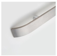 Lustre Products AHS3000s Elevator Handrail 3  Solid Flat SS 4 56  New