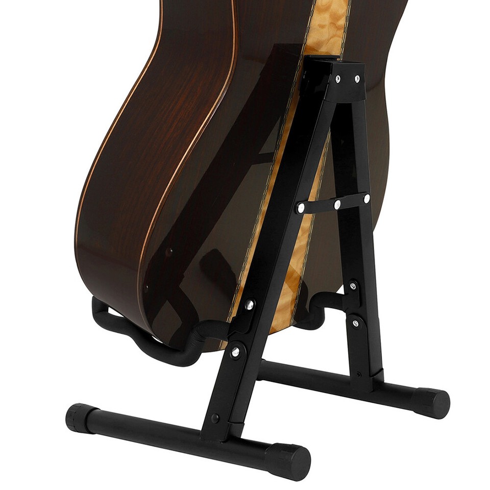 Metal Portable Guitar Stand Thickened Guitar Bracket for Ukulele Violin