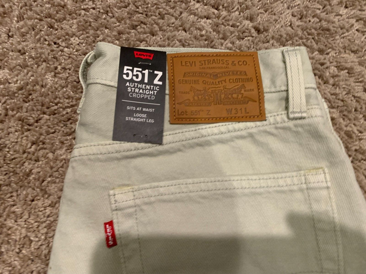 Levi's Premium 551Z Authentic Straight 1961 Jeans Size 31 NWT RT