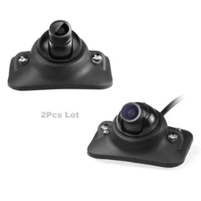 2Pcs Car Front / Rear View Backup Camera Reverse Parking Waterproof Night Vision