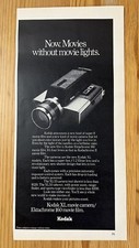 1971 Kodak XL55 Movie Camera Vintage Print Ad Wall Art From Time Mag. Oct. 1971