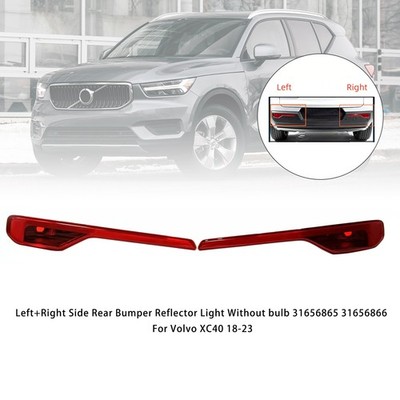 Left+Right Rear Bumper Reflector Light Without bulb 31656865/66 Für Volvo XC40