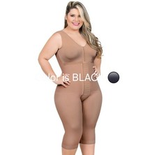 Fajas Modelador Corporal Post-Cirugía Post Parto MariaE 9262 COLOR ES NEGRO