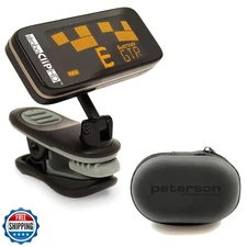 Peterson StroboClip HD Clip-On Tuner Bundle with Peterson 171527 Protective C