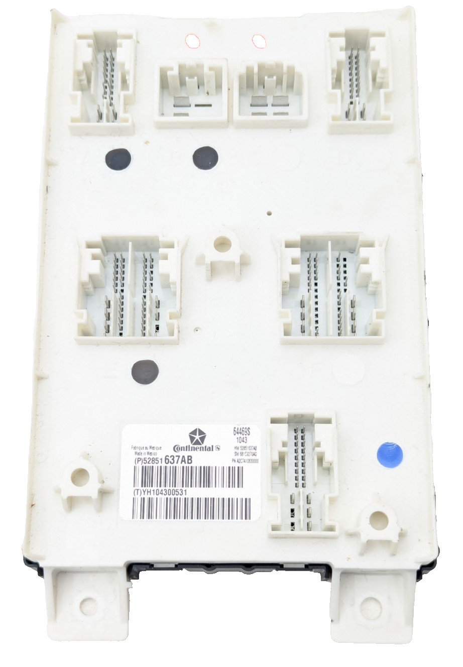 14-17 Maserati Quattroporte M156 Ghibli Body Control Module BCM  A2c7410830000