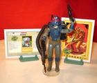 1989 GI JOE NIGHT FORCE CHARBROIL 100% COMPLETE + CARDS TRU ARAH RARE cobra LOT