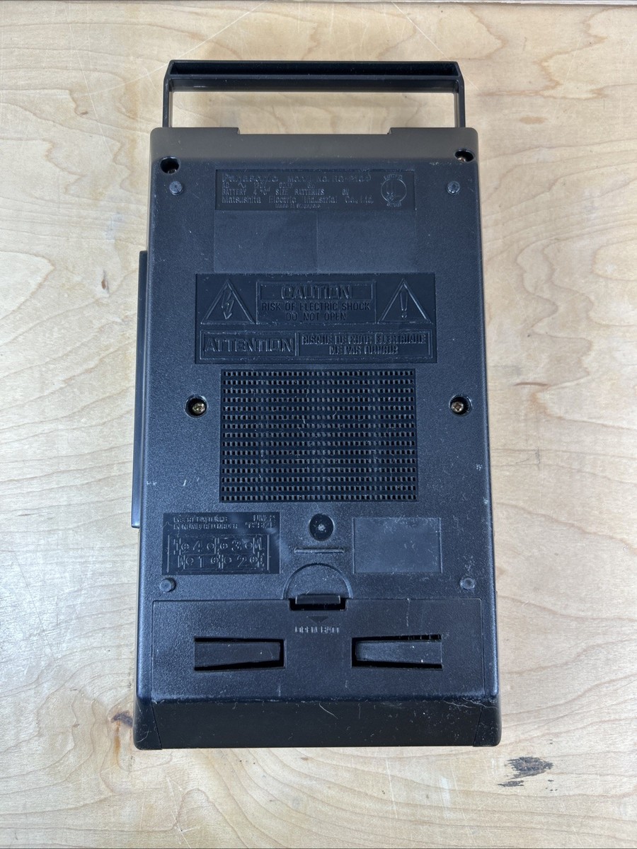Vintage Panasonic RQ-2108 Portable Cassette Tape Recorder/Player
