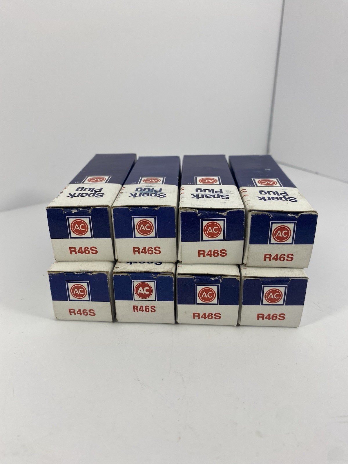 AC Delco Spark Plugs R46S Lot of 8