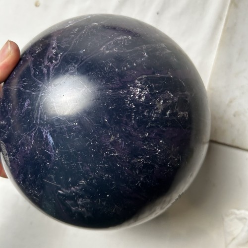 Vintage Columbia 300 Golden Purple Bronze Marble Bowling Ball 10lb Ship - Afbeelding 5 van 13