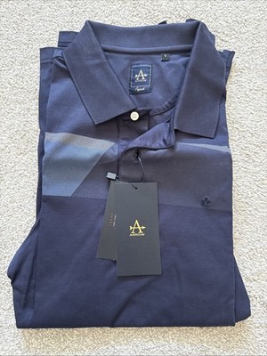 Arrow Originals Perfect Polo Men s L Navy W Color block