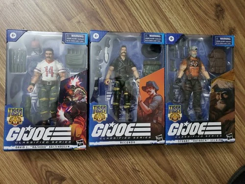 GiJoe Classified Tiger Force Outback, Bazooka, Redondo.