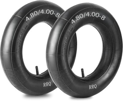 (2 Pack) 4.80/4.00-8 Tire Inner Tube with TR-13 Straight Valve Stem, 4.80/4.0...