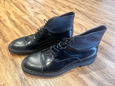 Alberto Guardiani Lederstiefel in Größe 44.