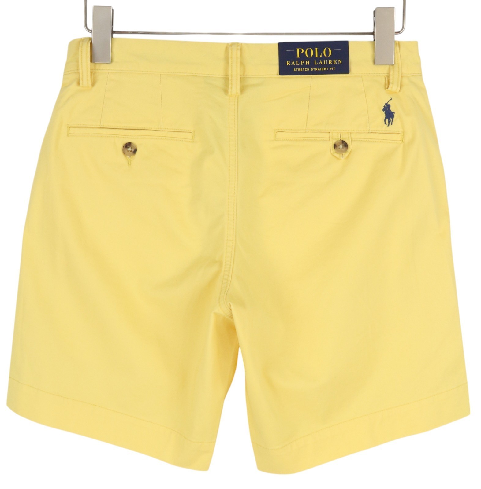 RALPH LAUREN Men's Shorts W29 Yellow Bedford Stretch Chino RRP196 * image 2