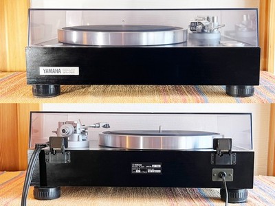 Yamaha GT-750 Record Player Turntable | 1st Generation | Black