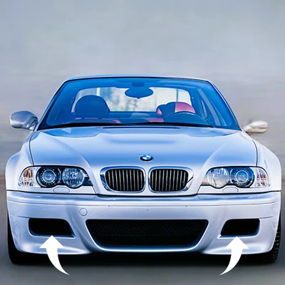 Für BMW E46 M Paket M3 Luftführung Bremse Bremsenkühlung Set 323Ci 330i Limo etc - Bild 1 von 4
