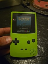 Nintendo Game Boy Color Kiwi Lime Green Handheld System Tested 