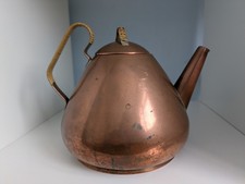 Vintage Christian Wagner Kupfer Teekanne, West Germany 50er Jahre, Mid Century, Retro