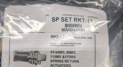 METSO AUTOMATION RKT-11 REPAIR KIT, Fresh Seals/Gaskets 2026, Illinois Stock 