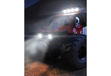 Sharper Image Bulldog RC Buggy Remote Control Off-Roader W/ Lights Jeep