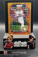 Anthony Schwartz 2021 Panini Prizm Lazer #361 RC Cleveland Browns