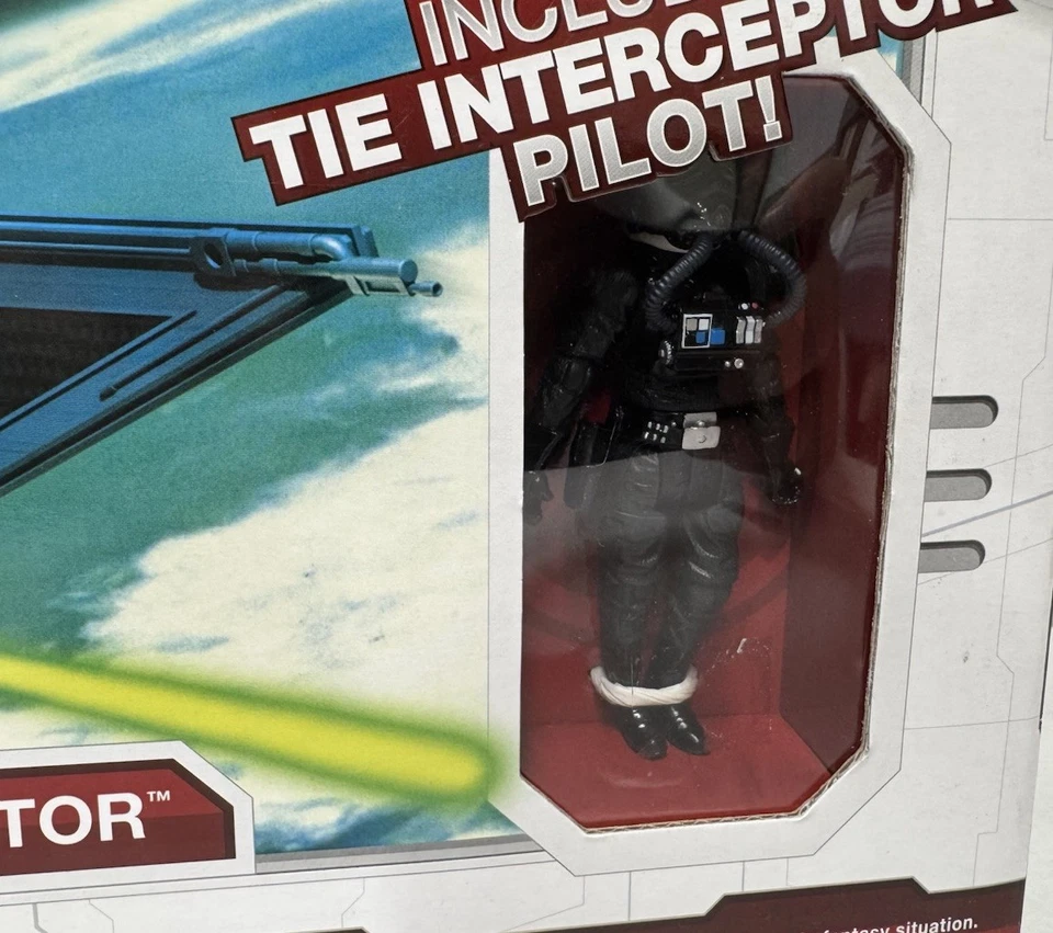 Star Wars TIE Interceptor Legacy Collection TRU Exclusive 2009 SEALED VERY RARE - Image 4 of 4