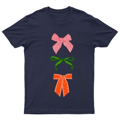 Jolly Little Things Bows Celebrations Herren T-Shirt Damen Tee Grafik Oberteil