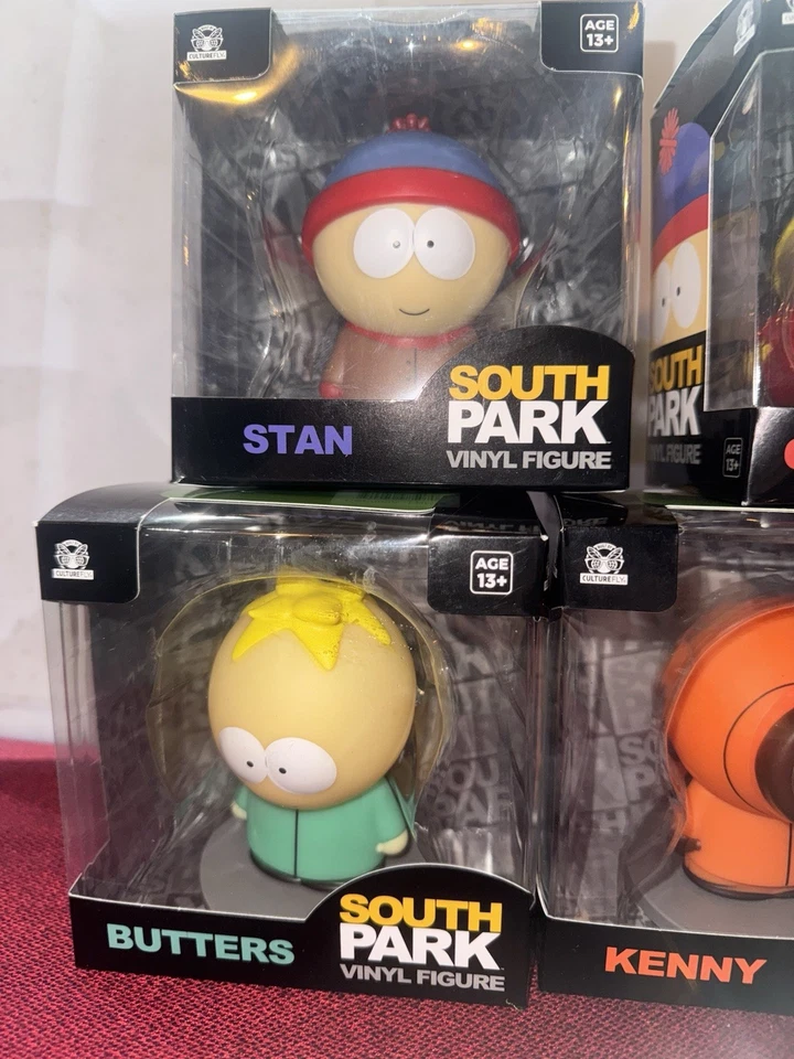 *ENVÍO GRATUITO* 5 SOUTH PARK Juego de 5 CultureFly Butters Cartman Kenny Kyle Stan Foto 3 de 4