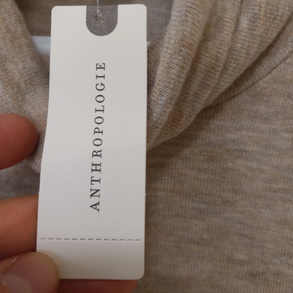 ¡NUEVO CON ETIQUETAS! Poncho Top MICHAEL STARS Anthropologie Mujer Beige Mezcla Poliéster L Foto 4 de 4