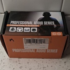 HA400 4-Channel Analog Headphone Amplifier Black TRS Input/Output 12V