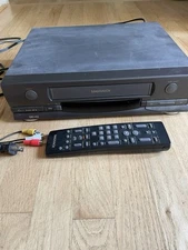 Magnavox VCR VHS HQ 4 Head Hi-Fi Stereo Player Model # VR9361 Tested - Remote