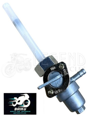 #ad #ad Honda Petrol Tap BAIKU Fuel Gas Tap Petcock 18mm CB900f Cb900 B4 02 GBP 14.95