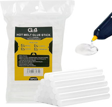 Hot Glue Sticks 50 Pack Glue Sticks for Glue Gun | Strong Bond | Fast Melt | Cle 0.21 per stick