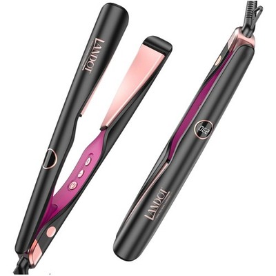 Glätteisen Lockenstab 2-in-1 Keramik Titan Haarglätter Wellen Styler